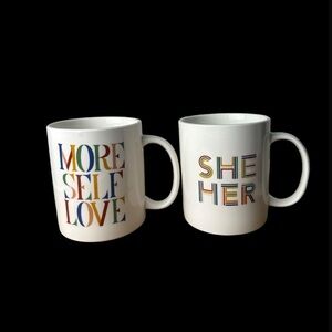 House of JOR Self Love She Her mugs